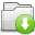Drop Box Folder White Icon 32x32 png